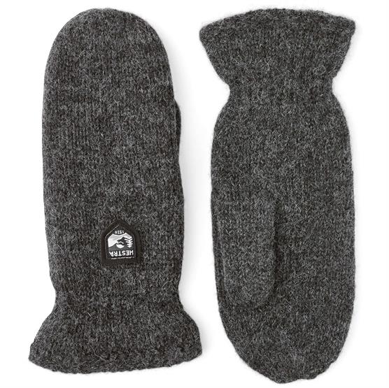 Image of Hestra Basic Wool Mitt, Charcoal