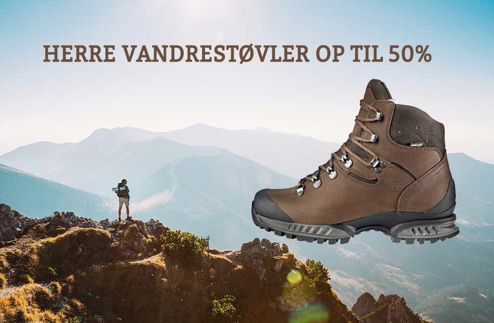 Herre vandrestøvler spar