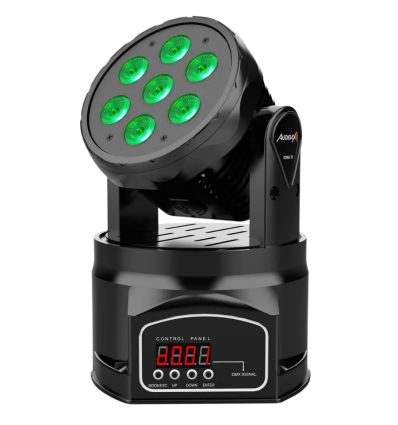 AUDIBAX IOWA 70 CABEZA MOVIL DISCO WASH 70W LED 4 ...