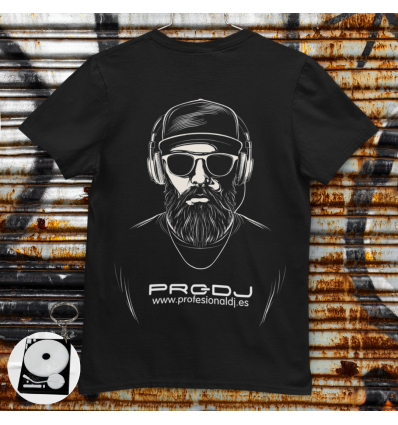 CAMISETA PROFESIONAL DJ + LLAVERO TECHNICS + ...