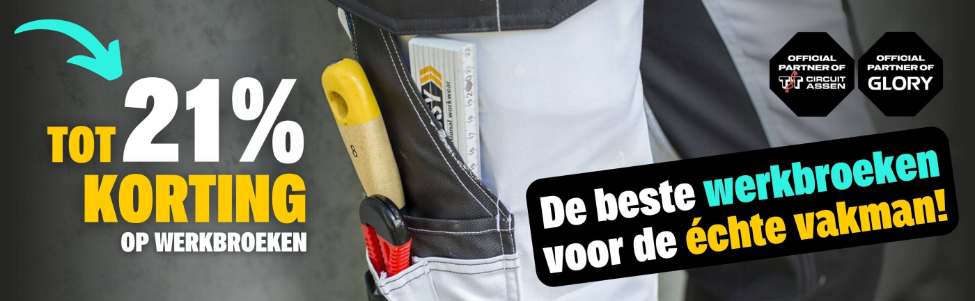 Voordeel: tot 21% op stevige werkbroeken &#x1f44c;