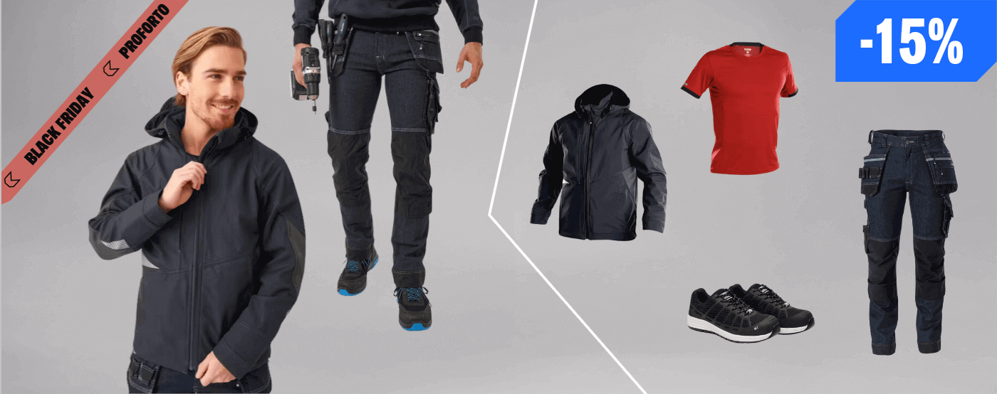 Blaklader kleding met Bata schoenen