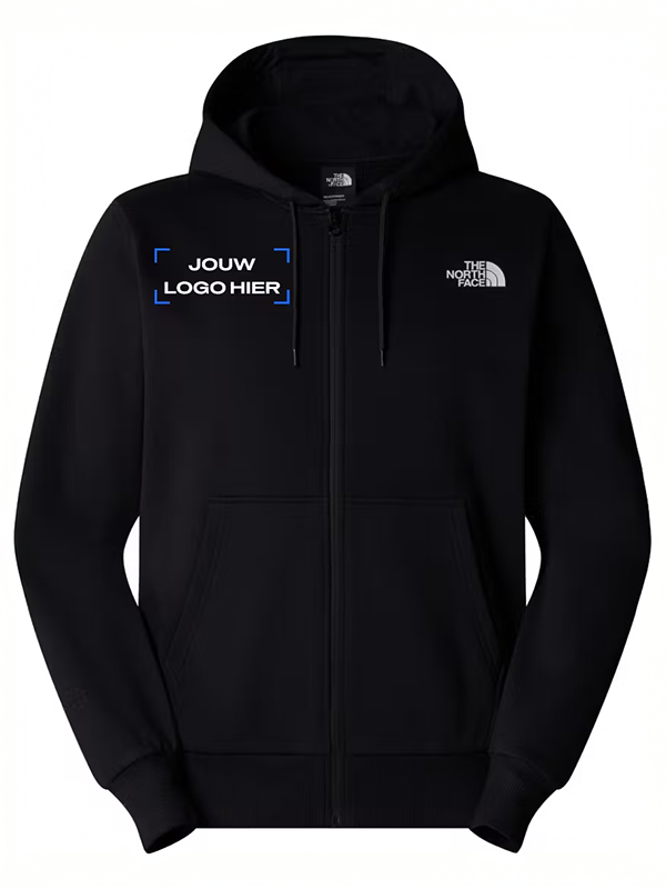 Men’s Simple Dome Full Zip Hoody