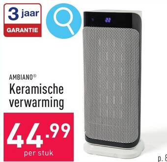 Ambiano keramische verwarming