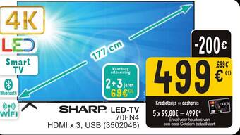 Sharp LED-TV 70FN4