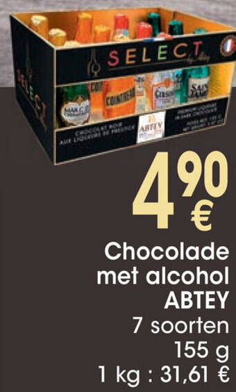 Abtey chocolade met alcohol