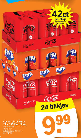 Coca-Cola of Fanta