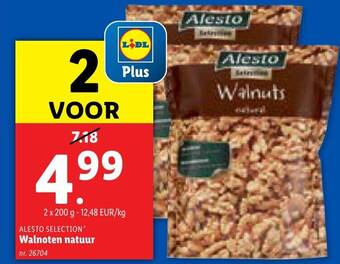 Alesto selection walnoten natuur