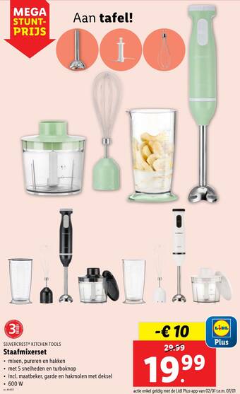 Silvercrest kitchen tools staafmixerset