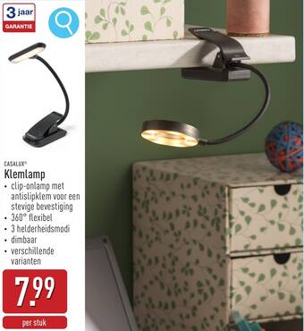 Casalux klemlamp