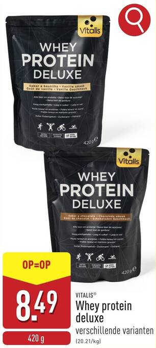 Vitalis whey protein deluxe