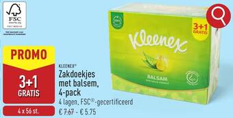 Kleenex zakdoekjes met balsem