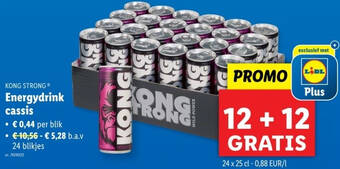 Energydrink cassis