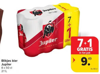 Jupiler Blikjes Bier