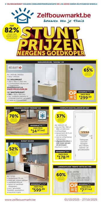 Zelfbouwmarkt folder