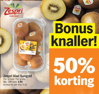 Zespri Kiwi Sungold