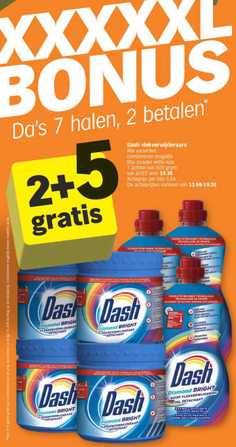 Dash vlekverwijderaars