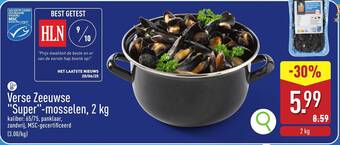 Verse Zeeuwse "Super"mosselen