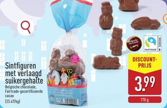 Sintfiguren met Verlaagd Suikergehalte