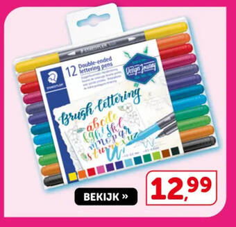 Double ended lettering pens