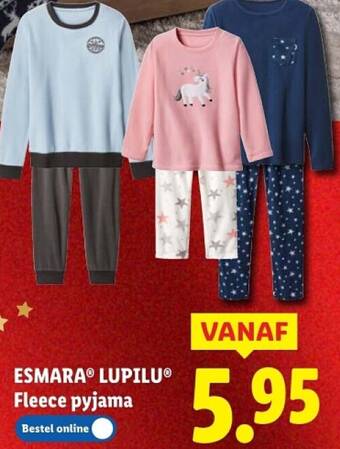 Esmara lupilu fleece pyjama