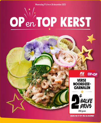 Verse noordzee  garnalen