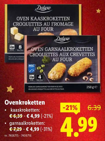 Deluxe Ovenkroketten