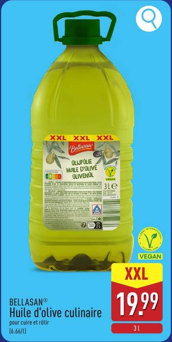Bellasan huile d'olive culinaire