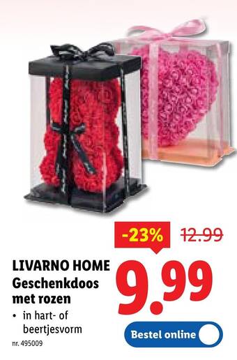 Livarno home geschenkdoos met rozen