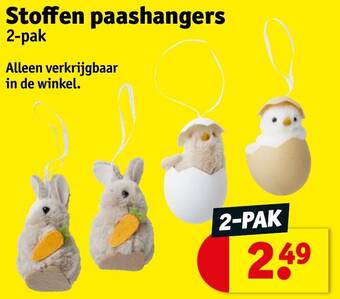 Stoffen Paashangers