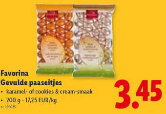 Favorina Gevulde paaseitjes