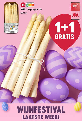Witte asperges 16+ 500 g