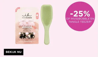 Op invisibobble en tangle teezer