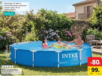 Intex Rond opzetzwembad