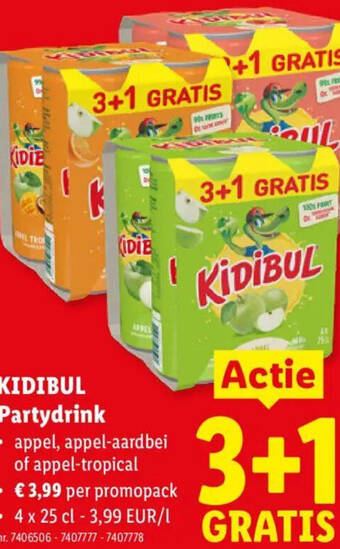 Kidibul partydrink