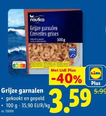Grijze garnalen