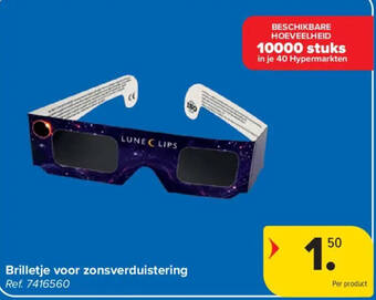 Brilletje voor zonsverduistering