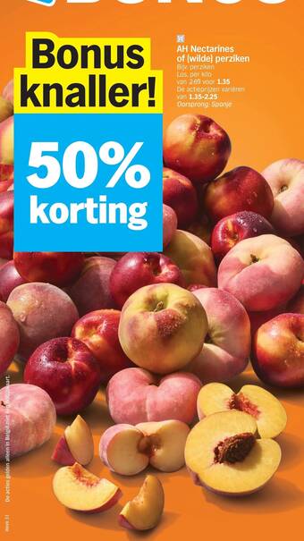 AH Nectarines of Wilde Perziken