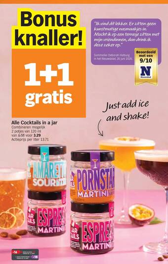 Alle Cocktails in a jar