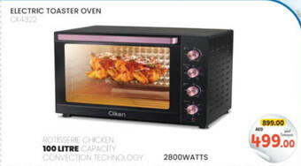 Clikon Electric Toaster Oven