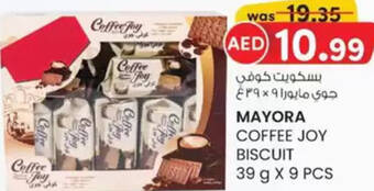 Mayora coffee joy biscuit