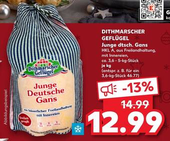 DITHMARSCHER GEFLÜGEL Junge dtsch. Gans