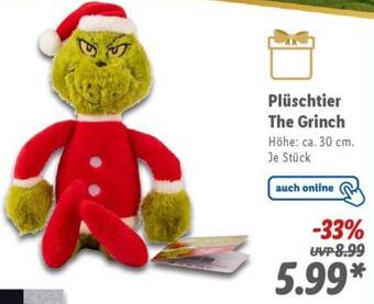 Plüschtier The Grinch