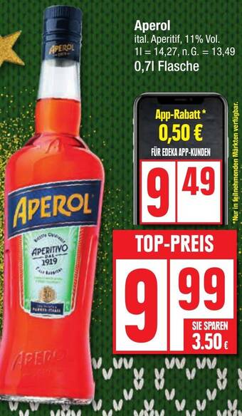 Aperol ital. Aperitif