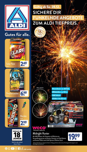 Aldi Nord Feuerwerk Prospekt