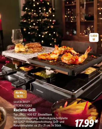 SILVERCREST KITCHEN TOOLS Raclette-Grill