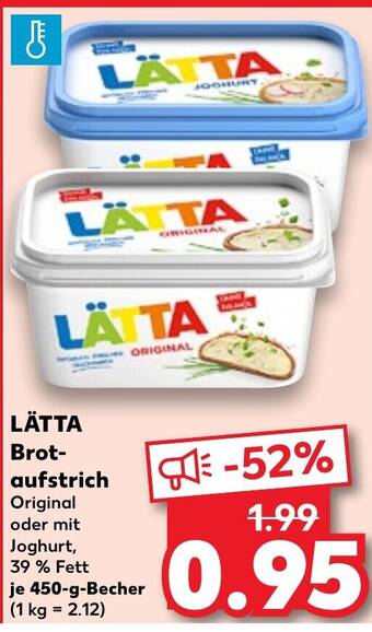 LÄTTA Brot- aufstrich