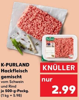 K-PURLAND Hackfleisch