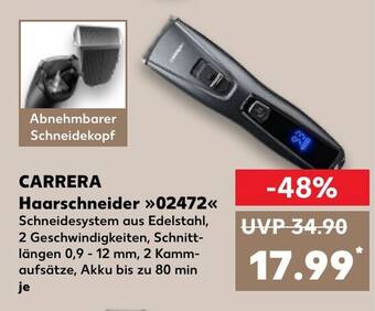 CARRERA Haarschneider 02472