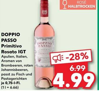 DOPPIO PASSO Primitivo Rosato IGT